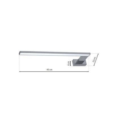 LED Aplique para el baño SHINE 1xLED/11W/230V IP44