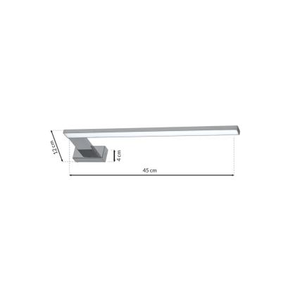 LED Aplique para el baño SHINE 1xLED/11W/230V IP44