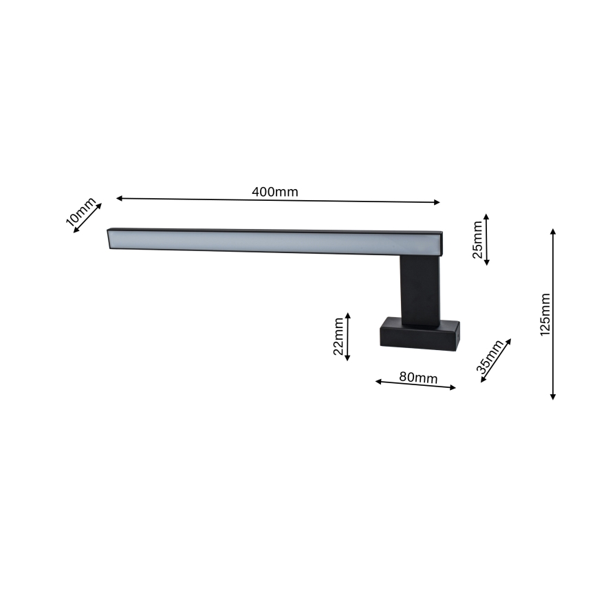 LED Aplique para el baño SHINE 1xLED/11W/230V IP44
