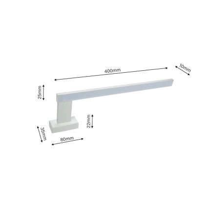 LED Aplique para el baño SHINE 1xLED/11W/230V IP44