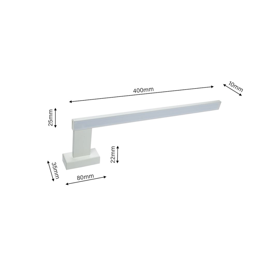 LED Aplique para el baño SHINE 1xLED/11W/230V IP44