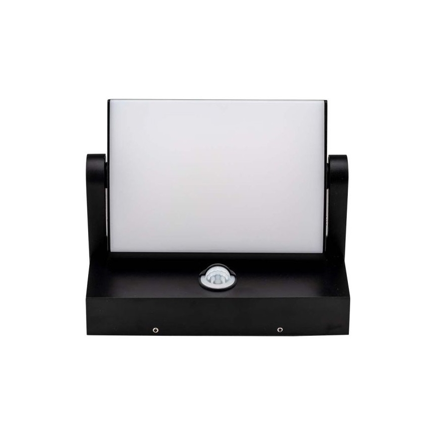 LED Aplique para exterior con sensor LED/17W/230V 3000K IP65 negro