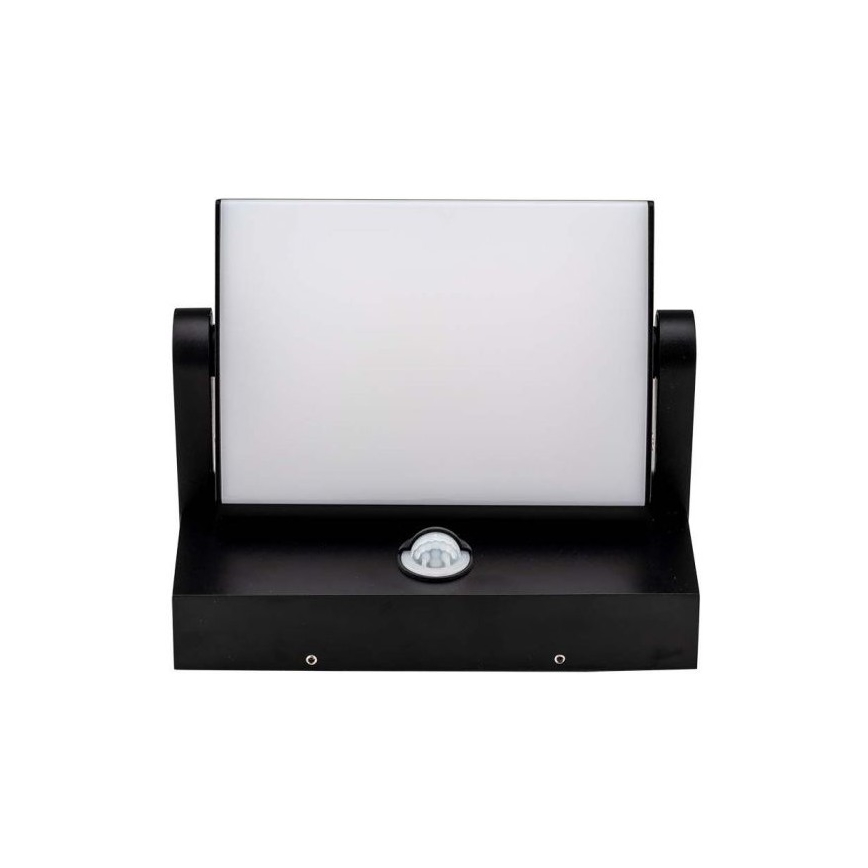 LED Aplique para exterior con sensor LED/17W/230V 4000K IP65 negro