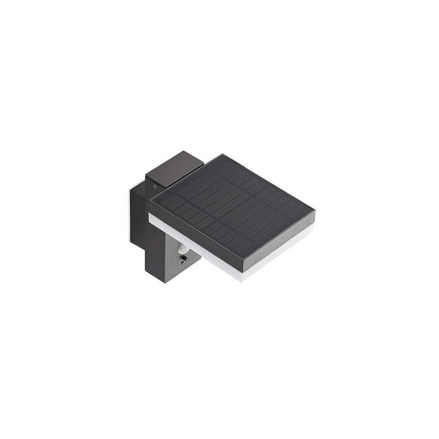 LED Aplique solar exterior con sensor LED/5,5W/3,7V 3000K IP54