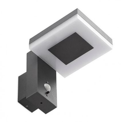 LED Aplique solar exterior con sensor LED/5,5W/3,7V 3000K IP54