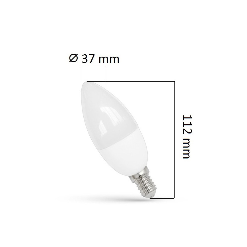 LED Bombilla E14/8W/230V 3000 K