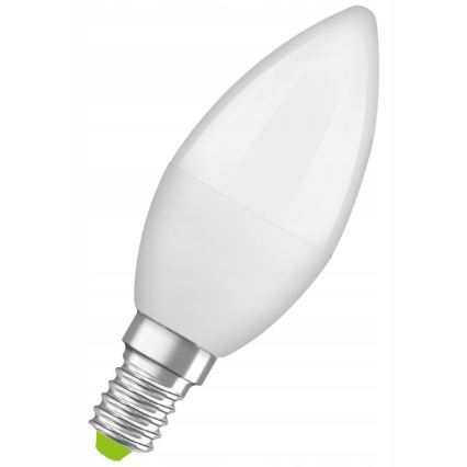 LED Bombilla hecha de plástico reciclado B40 E14/4,9W/230V 2700K - Ledvance