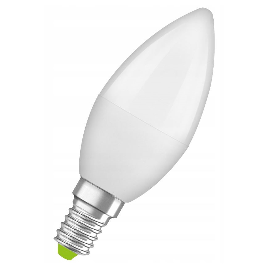 LED Bombilla hecha de plástico reciclado B40 E14/4,9W/230V 2700K - Ledvance