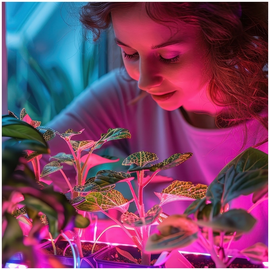 LED Bombilla para cultivo de plantas PLANTY E27/24W/230V 1200K