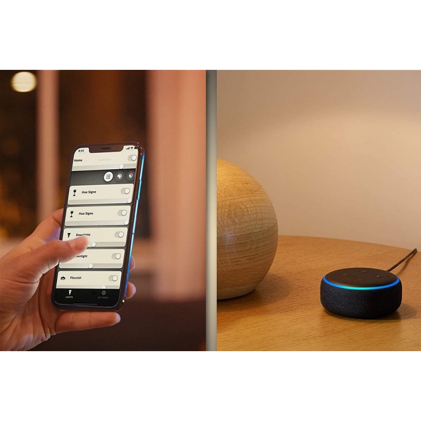 LED Bombilla Philips Hue WHITE E67 E27/15,5W/230V