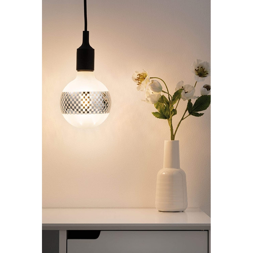 LED Bombilla regulable CLASSIC G125 E27/4,5W/230V 2600K - Paulmann 28742