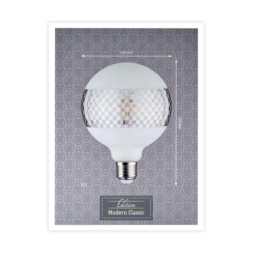 LED Bombilla regulable CLASSIC G125 E27/4,5W/230V 2600K - Paulmann 28742