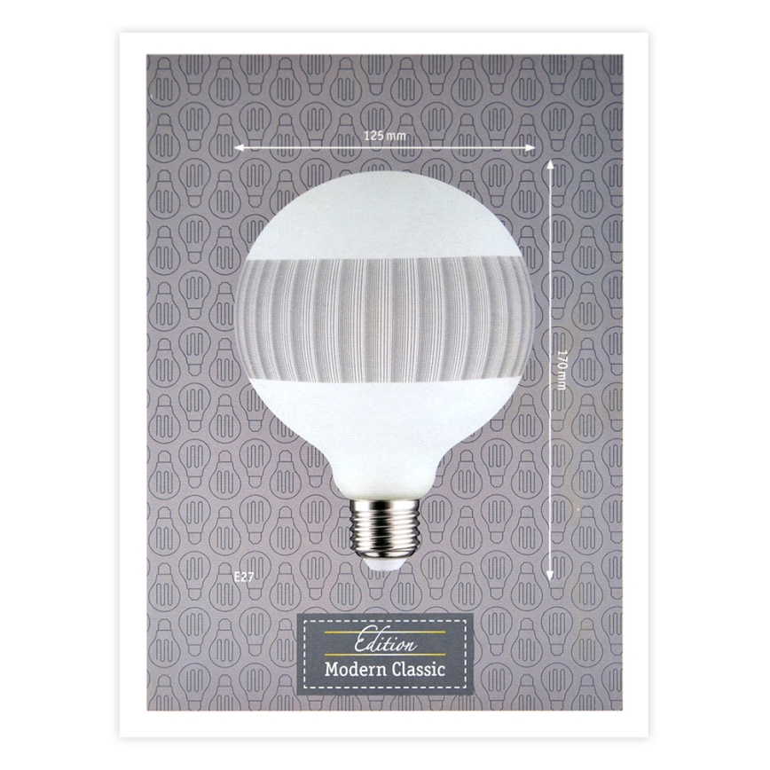 LED Bombilla regulable CLASSIC G125 E27/4,5W/230V 2600K - Paulmann 28743