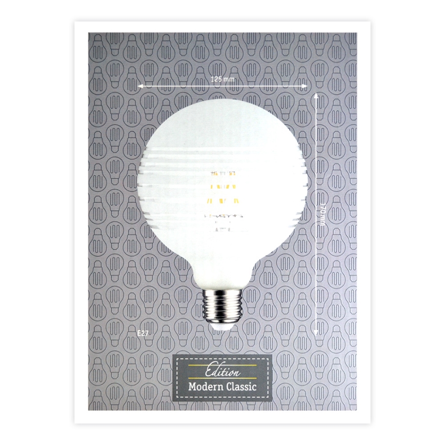 LED Bombilla regulable CLASSIC G125 E27/4,5W/230V 2600K - Paulmann 28744