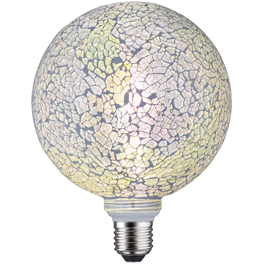 LED Bombilla regulable MOSAIC G125 E27/5W/230V 2700K - Paulmann 28745