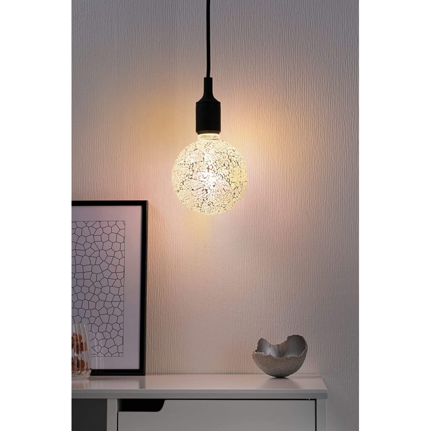 LED Bombilla regulable MOSAIC G125 E27/5W/230V 2700K - Paulmann 28745