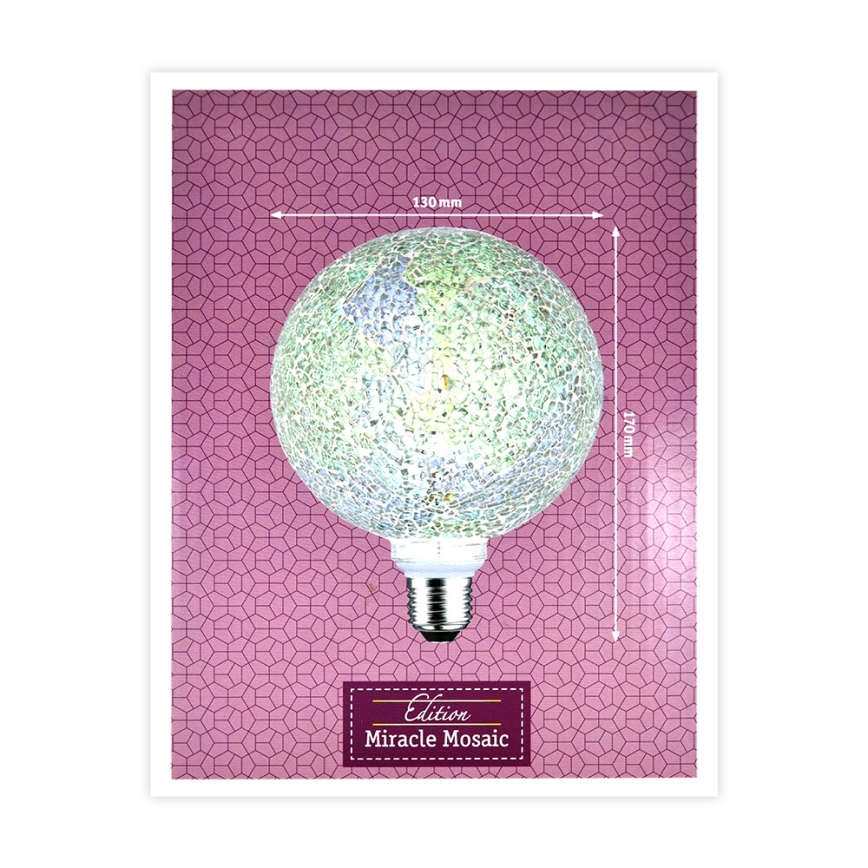 LED Bombilla regulable MOSAIC G125 E27/5W/230V 2700K - Paulmann 28745