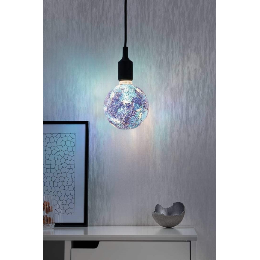 LED Bombilla regulable MOSAIC G125 E27/5W/230V 2700K - Paulmann 28750