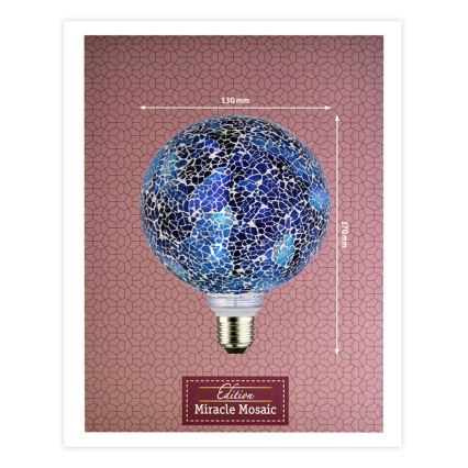 LED Bombilla regulable MOSAIC G125 E27/5W/230V 2700K - Paulmann 28750