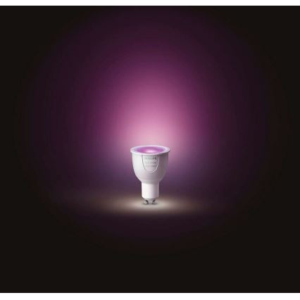 LED Bombilla regulable Philips HUE WHITE AND COLOR AMBIANCE GU10/5,7W/230V