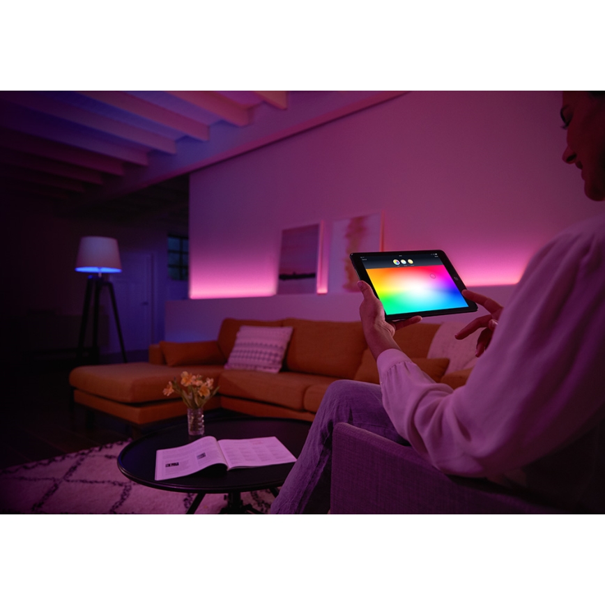 LED Bombilla regulable Philips HUE WHITE AND COLOR AMBIANCE GU10/5,7W/230V