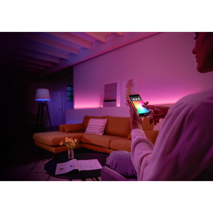 LED Bombilla regulable Philips HUE WHITE AND COLOR AMBIANCE GU10/5,7W/230V