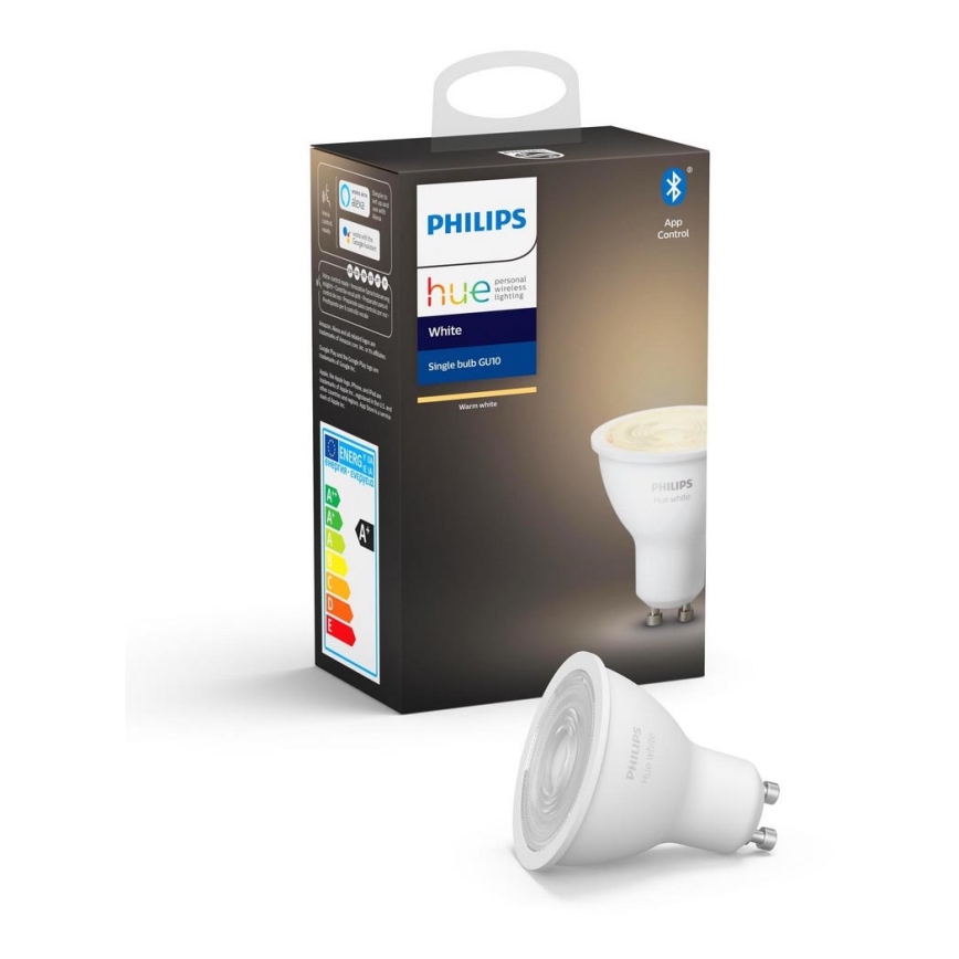 LED Bombilla regulable Philips Hue WHITE GU10/5,2W/230V 2700K