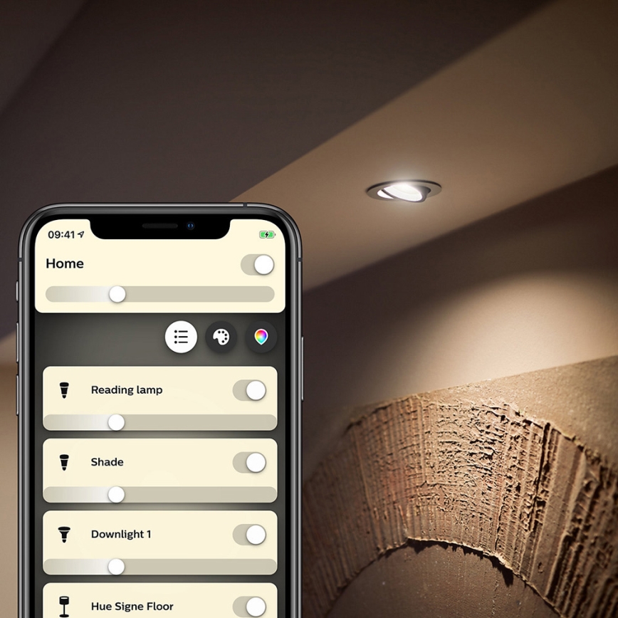 LED Bombilla regulable Philips Hue WHITE GU10/5,2W/230V 2700K