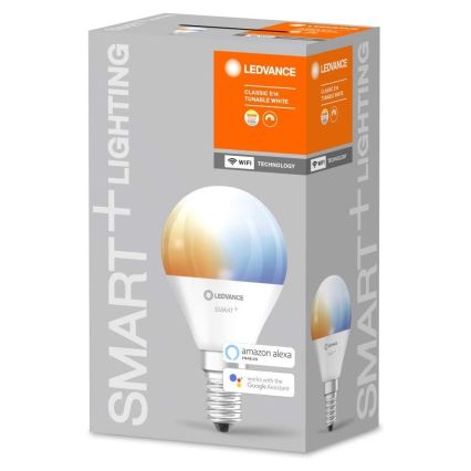 LED Bombilla regulable SMART+ E14/5W/230V 2700K-6500K Wi-Fi - Ledvance