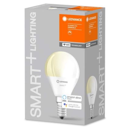 LED Bombilla regulable SMART+ E14/5W/230V 2700K Wi-Fi - Ledvance