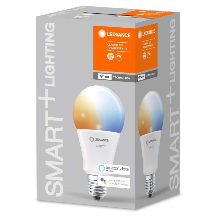 LED Bombilla regulable SMART+ E27/14W/230V 2700K-6500K Wi-Fi - Ledvance