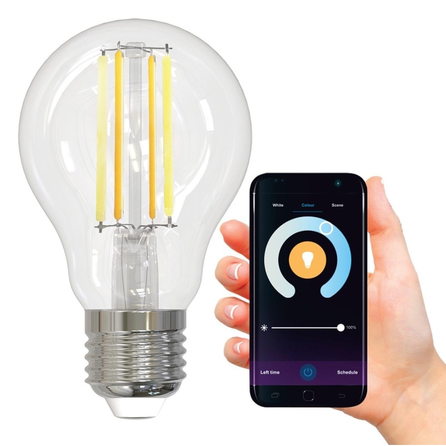 LED Bombilla regulable VINTAGE A60 E27/7W/230V 2700-6500K Wi-fi Tuya