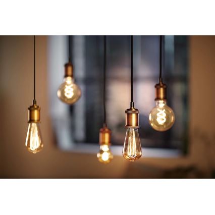 LED Bombilla regulable VINTAGE Philips G93 E27/4W/230V 1800K