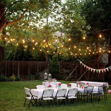 LED Cadena decorativa exterior GIRLANDA 10 m 10xE27/1,5W/230V IP44