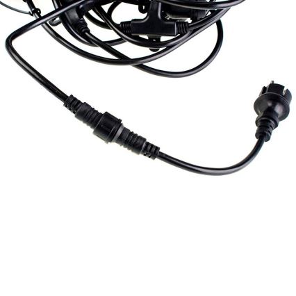 LED Cadena decorativa exterior GIRLANDA 10 m 10xE27/1,5W/230V IP44