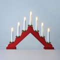 LED Candelabro navideño 7xLED/0,2W/230V