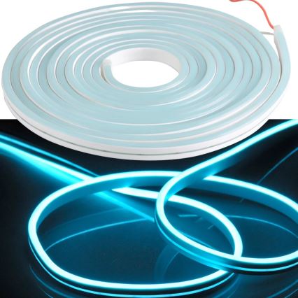 LED Cinta NEON 5 m LED/27W/12V IP65 azul