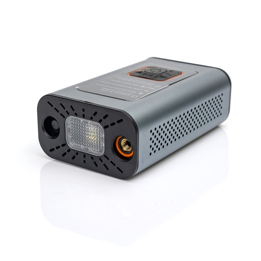 LED Compresor de bolsillo digital 3en1 4000 mAh 5W negro