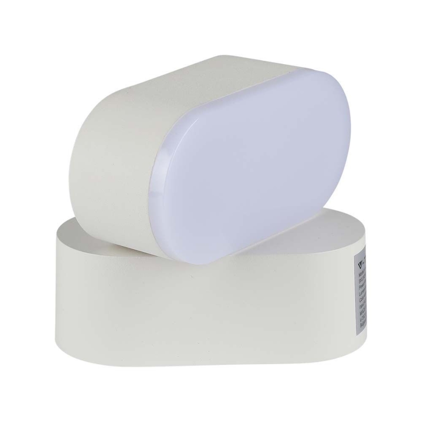 LED de exterior flexible aplique LED/5W/230V 3000K IP65 blanco