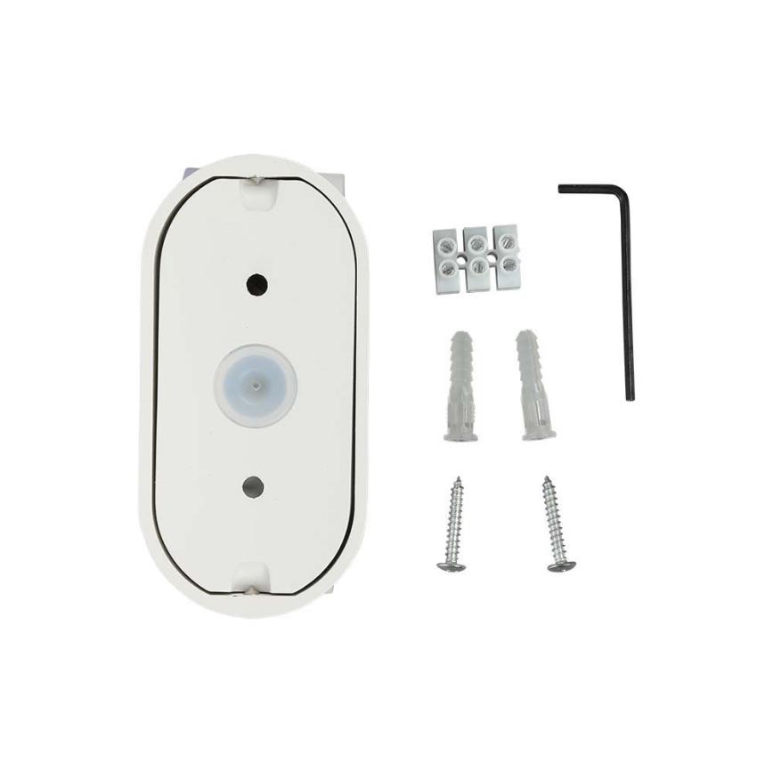 LED de exterior flexible aplique LED/5W/230V 4000K IP65 blanco