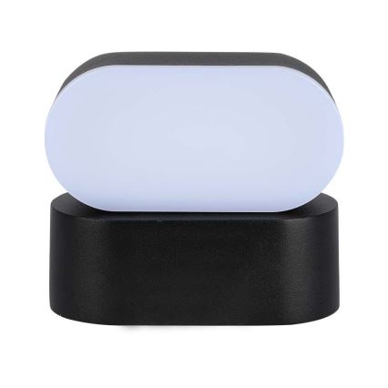 LED de exterior flexible aplique LED/5W/230V 4000K IP65 negro