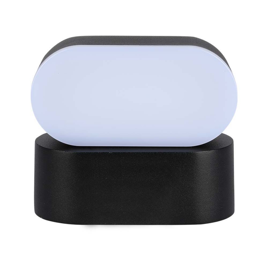 LED de exterior flexible aplique LED/5W/230V 4000K IP65 negro