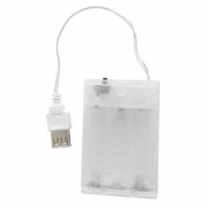LED Decoración de pared de neón GAME LED/3W/3xAA USB azul