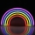 LED Decoración de pared de neón RAINBOW LED/3W/3xAA USB multicolor
