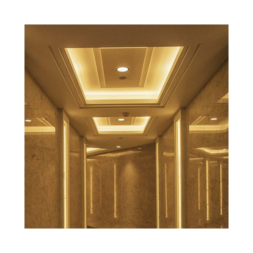 Foco empotrable LED de techo LED/20W/230V 3000/4000/6400K Ø 16,5 cm blanco