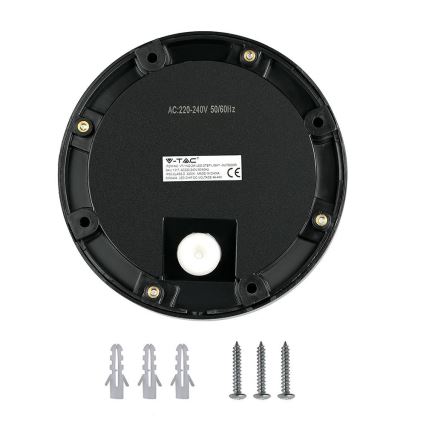 Lámpara LED para escaleras exterior LED/2W/230V IP65 3000K negra