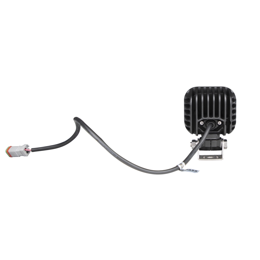 LED Foco para coche BLACK LED/40W/10-30V IP69 5700K cuadrado