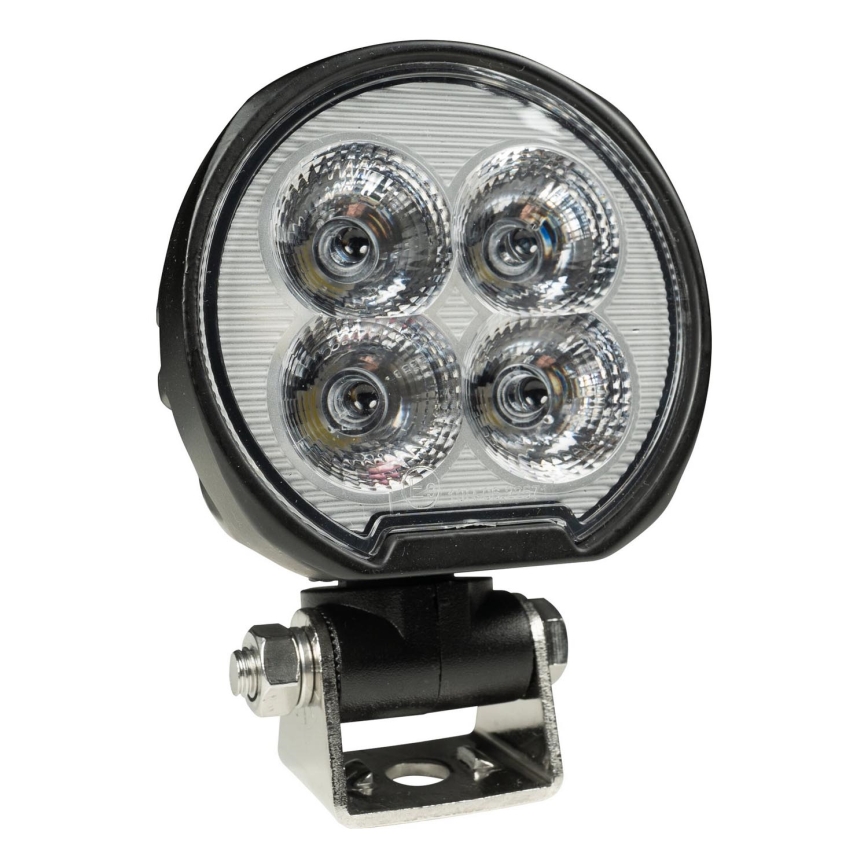 LED Foco para coche BLACK LED/40W/10-30V IP69 5700K redondeado