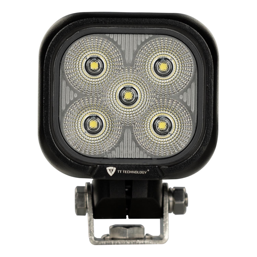 LED Foco para coche BLACK LED/50W/10-30V IP69 5700K cuadrado