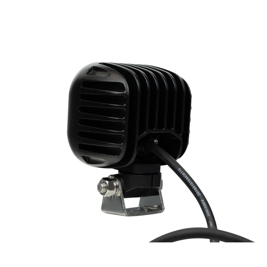 LED Foco para coche BLACK LED/50W/10-30V IP69 5700K cuadrado